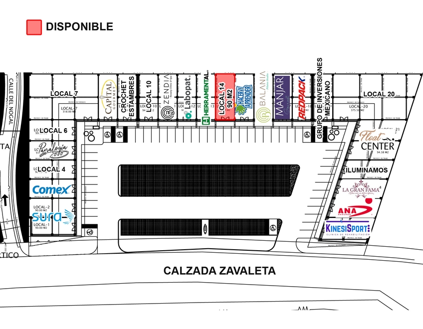 Bosques de Zavaleta Local 14 | SI Espinosa