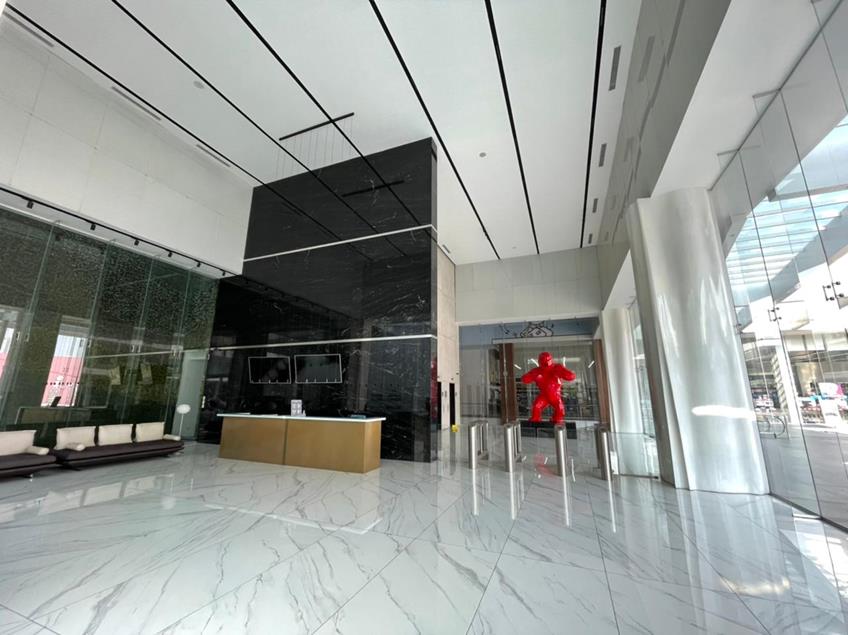 Lobby entrada del edificio